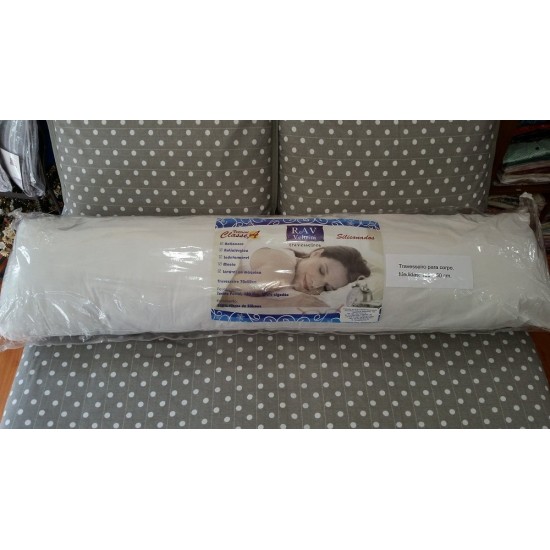 Travesseiro para o corpo - Body Pillow 150 x 50 - 100% Fibra de Silicone
